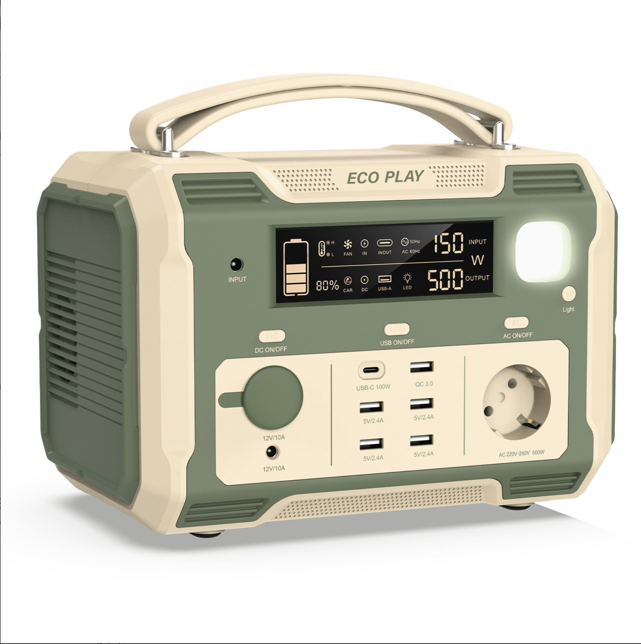 500W Portable Power Station