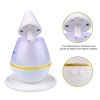 250ml Cool Mist Humidifier Ultrasonic Aroma Essential Oil Diffuser w/7 Color Changeable LED Lights for Office Home Room Vehicle Study Yoga Spa