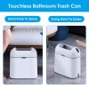 2.38Gal/9L Automatic Trash Can Touchless Garbage Can Motion Sensor Narrow Wastebasket with Lid for Kitchen Bathroom Bedroom Office