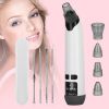Hot Compress Blackhead Remover Vacuum Electric Pore Extractor Acne Removal Tool with 4 Probes 4 Pimple Popper Tools for All Skins