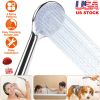 Handheld Shower Head Powerful 4.25in High Pressure Rain Showerhead with 4 Spray Settings Easy Installation