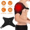 Heated Shoulder Brace Electric Heating Pad Therapyèoulder Heating Wrap Compression Sleeve for Shoulder Pain Muscle Stiffnessµrsitis Tendonitis