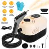 1500W Handheld High Temperature and Pressure Steamer Cleaner with 1200ML Tank 8 Accessories 6 Steam Levels Digital Display Handle Control for Dirt Gre