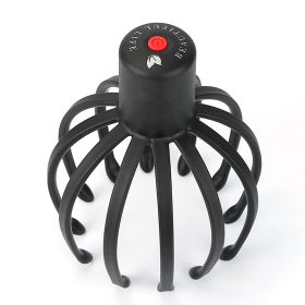 Electric Scalp Head Massager Handheld Rechargeable Head Vibration Scalp Massager Deep Relaxation w/ 3 Modes For Stress Relief Blood Circulation