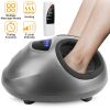Electric Foot Massager Heat Therapy Kneading Air Compression Machine Intensity Time Setting Foot Pain Relief Massagers US9.5 Home Office