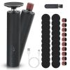 Electric Foot Callus Remover 2 in 1 Rechargeable Foot File Nail Grinder Dead Skin Pedicure Tool Machine with 2 Grinding Heads Total 30Pcs Replaceable