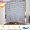 Shower Curtain Waterproof 70x70	nches Bathroom Shower Drape Liner Print Polyester Fabric Bathroom Curtain w/ 12 Hooks for Bathtub Shower Stall