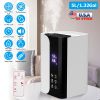 5L/1.32Gal Humidifiers Top Fill Cool Mist Humidifier with Essential Oils Diffuser Filter 360otatable Outlet Nozzle 1-8 Hours Timer 1-3 Level Mist 4