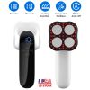 Body Shaping Machine Cordless Cellulite Massager Skin Tightening Device with 3 Modes 10 Levels Heating Function 15Mins Auto-off for Belly Waist Butt A
