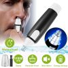 Electric Nose Ear Hair Trimmer Washable 360otating Nose Hair Shaver Remover w/Brush