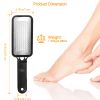 Foot Rasp Callus Remover Foot File Foot Care Pedicure Tool Stainless Steel for Dead Skin Foot Corn Cracked Heels Hard Skin