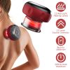 Electric Cupping Therapy Massager Electric Back Scraping Machine Vacuum Therapy Cupping(erapy Device with 12 Levels Temperature and Suction