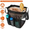 Mesh Shower Caddy Bag Portable Tote Bag Organizer Storage Hanging Basket Quick Dry Toiletry Accessories For Bathroom Gym Beach Swimming