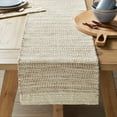 Better Homes & Gardens Jute Chenille Table Runner, Natural Woven Blend, 14 In W × 90 In L, Rustic Dining Decor