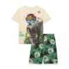 Jurassic World Boys Graphic Tee And Shorts Pajama Set, 2-Piece Sleepwear, Sizes 4-12