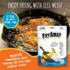 FryAway Super Fry Use Cooking Oil Solidifier Powder, 100% Plant-Based Disposal, For Up To 1.5 Gallons of Oil