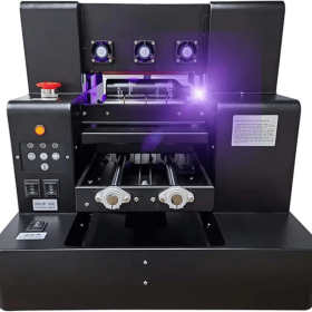 XP600 A4 UV Printer DTF LED Inkjet Printing for Bottles/Paper/Phone Case