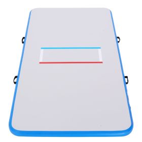10x5 ft Wrestling Mat Inflatable, Martial Arts Thick Mat for Outdoor Indoor Home Gym Exercise, PVC Foldable Training Mats with 600W Air Pump