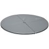 Soozier Pole Dance Mat, 2"T x 5'W Folding Pole Dance Mat for Home, Lightweight and Foldable, Grey