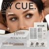 AYCUE #ANNA# Self-adhesive Lash Clusters C Curl 10-14mm 60 Clusters Glue-free Eyelashes Extensions for Natural Look Easy Application Lightweight & Reu