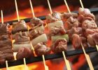 Bamboo Paddle Skewers 12" 100pc/Bag, Kabob Skewers, BBQ Skewers for Outdoor Grilling GM1075