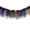 Way To Celebrate Foil Fringe Party Banner 9 Feet Multi-Color Hanging Decoration for Birthdays and Events