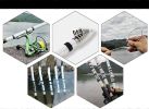 Spinning Rod Rock Fishing Carbon Fiber Mini Telescopic Portable 1.8M