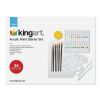 Kingart Studio Starter Acrylic Painting Art Set 36-Piece Kit For Beginners And Experts