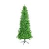 6FT Pencil Christmas Tree Classic Slim Tree with 754 Tips classic pencil-shaped Christmas tree suitable for both Halloween and Christmas dense branche