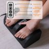 Foot Massager without Remote Control - Ankle & Calf Massage with Kneading & Rolling for Feet, Therapy & Comfort, Black Color, Fitness Equipment