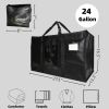 Clothes Storage Bags with Zipper, Extra Large Moving Bags with Visible Window, Moving and Packing Supplies for College
