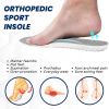 Houkea Orthopedic Sports Insoles, Foot Posture ion Arch Support Insoles Wear Resistant Non-Slip Care Insoles