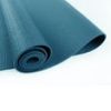 Athletic Works PVC Yoga Mat 3mm Thickness Real Teal 68 Inch By 24 Inch Non-Slip Cushioning For Support And Stability