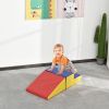 Soozier Climb & Crawl Foam Playset for Toddlers, 2 Piece, Soft Preschool Learning Toys