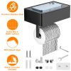 Toilet Paper Holder with Flushable Wipes Dispenser Wall Mountôainless Steel Matte Black Toilet Paper Holder with Shelf¯r Bathroom