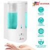 Automatic Soap Dispenser 450ML/19OZ Wall Mounted Sensor Refillable Hand Gel Dispenser 3 Drop Volume Adjustment