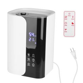 5L/1.32Gal Humidifiers Top Fill Cool Mist Humidifier with Essential Oils Diffuser Filter 360otatable Outlet Nozzle 1-8 Hours Timer 1-3 Level Mist 4