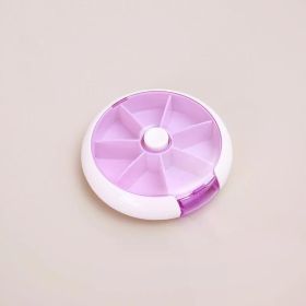 New Mini Small Portable Travel Vitamin Pill Box Cases Container Organizer Storage Tablet 7 Days 7 Grids Pills Medicine Fish Oils (Color: NO.5)