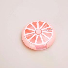 New Mini Small Portable Travel Vitamin Pill Box Cases Container Organizer Storage Tablet 7 Days 7 Grids Pills Medicine Fish Oils (Color: NO.2)