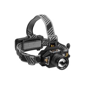 Rechargeable Head Lamp for Camping/Running/Hiking/Fishing (Type: Headlamp, Color: Black)