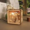 3D Wooden Puzzles Night Lights Desk Decorations Birthday Christmas Gifts For Women Age14+