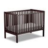 Baby Crib 5-in-1 Convertible,   Non-Toxic Finish, Simplistic Nursery Furniture