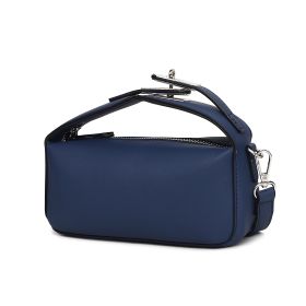 MKF Collection Sabine Crossbody Bag by Mia K (Color: Navy)