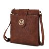 MKF Collection Marietta M Signature Womens Handbag Crossbody Bag by Mia K