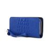 MKF Collection Eve Genuine Leather Crocodile Embossed Women Wristlet Wallet by Mia K