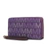 MKF Collection Hofstra M Signature Wallet Wristlet by Mia k