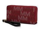 MKF Collection Hofstra M Signature Wallet Wristlet by Mia k