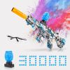 Electric Gel Ball Blaster, High-Speed Gelfire Blaster for Orbeez with 30000 Gel Rounds and Eyewear