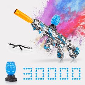 Electric Gel Ball Blaster, High-Speed Gelfire Blaster for Orbeez with 30000 Gel Rounds and Eyewear (Color: GRAY)