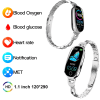 2025 New Health Guardian Smart Watch 1.1" HD - Answer/Call & Blood Oxygen/BP Monitor, IP67 Showerproof Fitness Tracker
